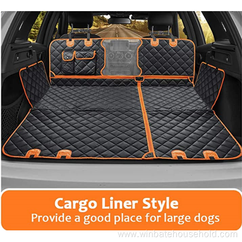 4-1 New Design Dog Front Seat Cover Dog Car Back Seat Cover Dog Cargo Liner Cover